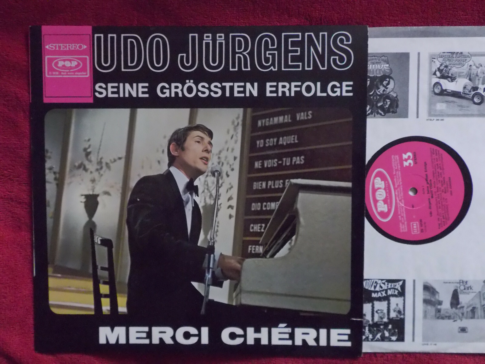 Udo Jürgens – Seine größten Erfolge | LP, Pop Records, ZS 10130 (1967)