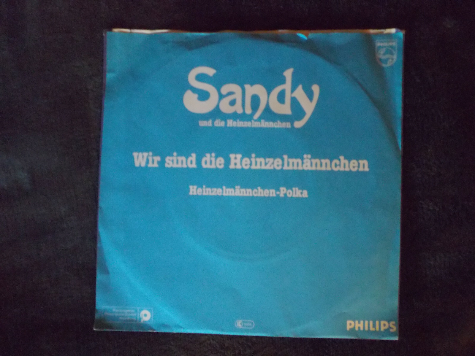 Sandy – Wir sind die Heinzelmännchen / Heinzelmännchen-Polka (Philips Records, 6017 229, 1981), Bild 2