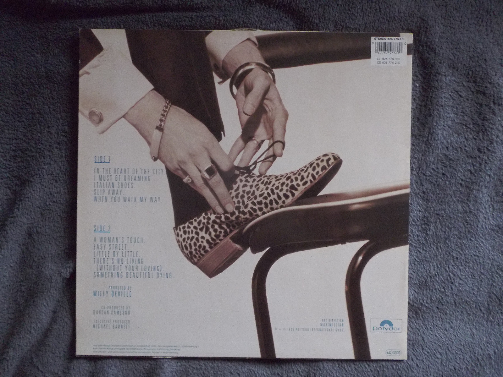 Mink DeVille – Sportin´ life | Polydor LP, Deutschland 1985, Bild 2