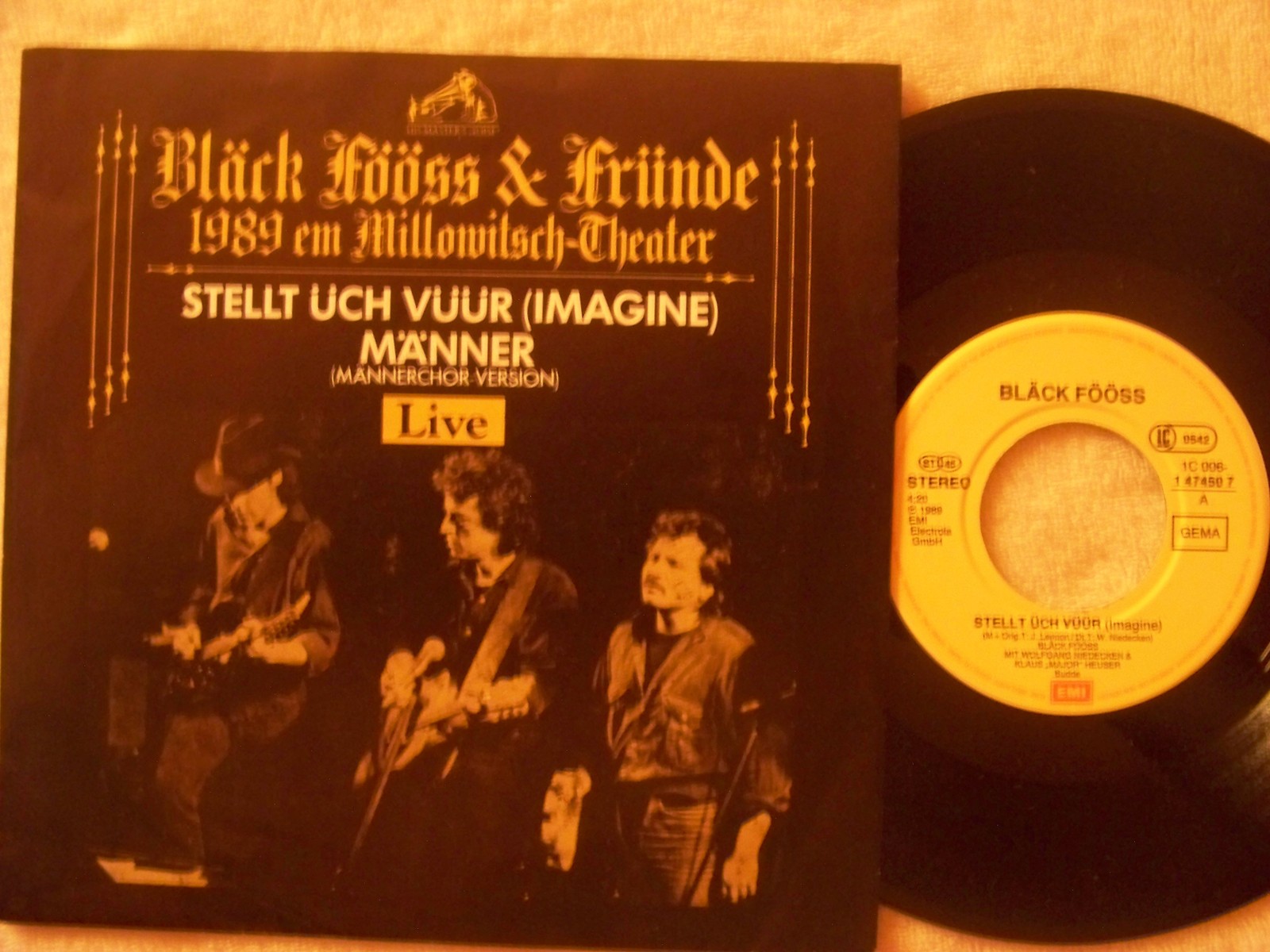 Bläck Fööss – Stellt üch vüür / Männer klasse (7″-Single, 1989)