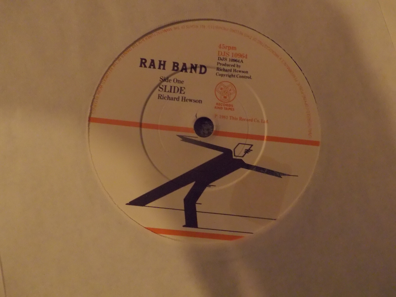 Rah Band – Slide / Drat that cat (DJM Records, DJS 10964, 1981)