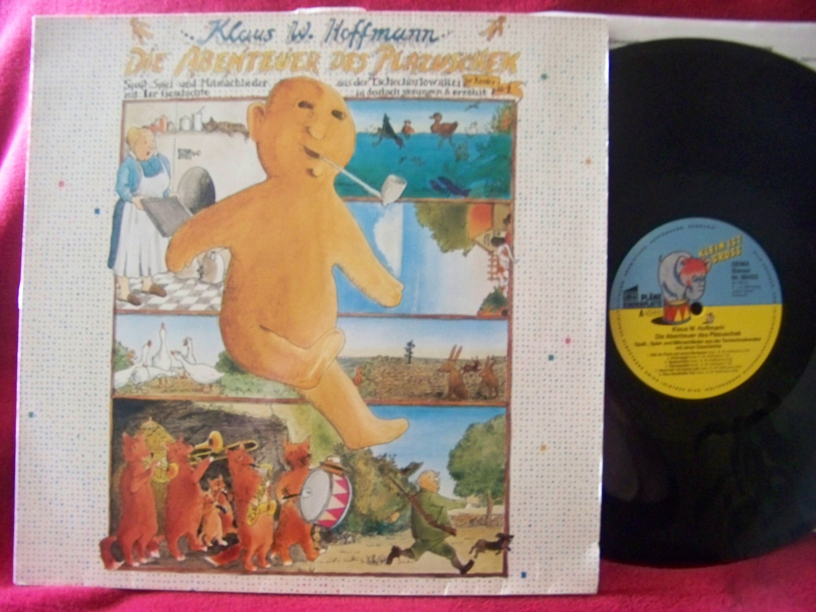 Klaus W. Hoffmann – Die Abenteuer des Plazuschek (LP, Pläne Records, 1985)