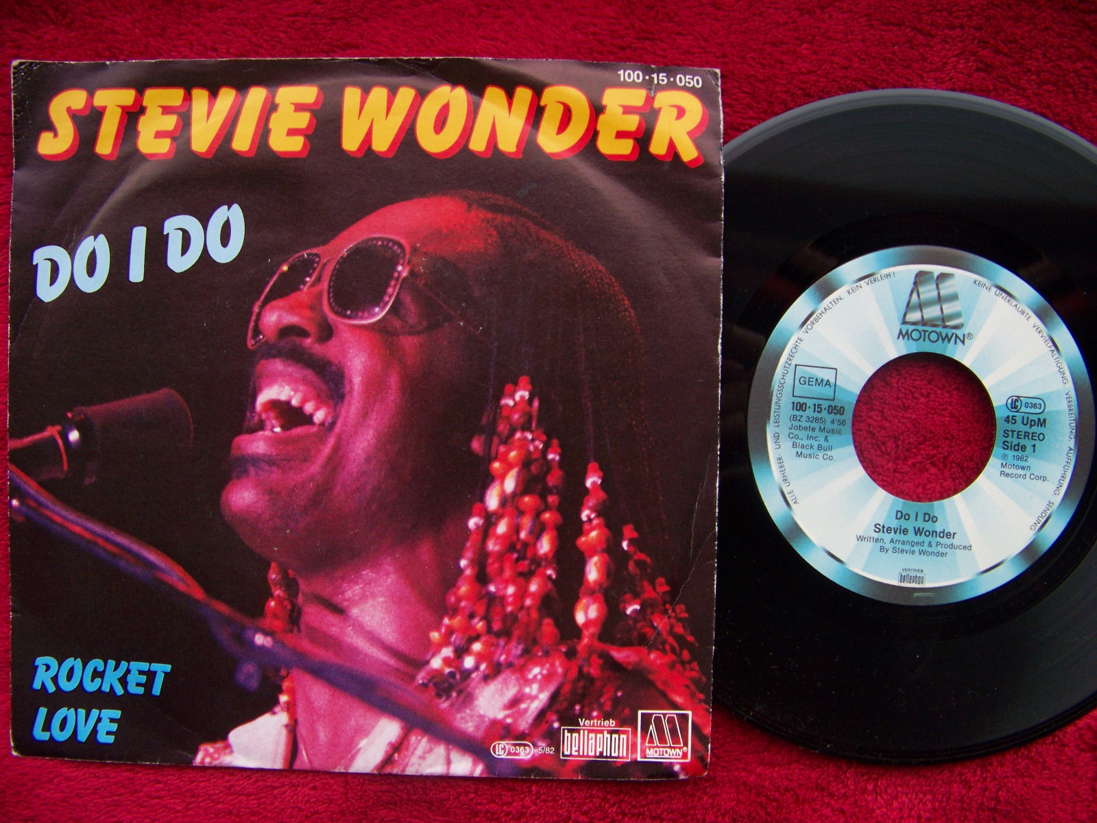 Stevie Wonder – Do I Do / Rocket Love | Motown / Bellaphon, 1982