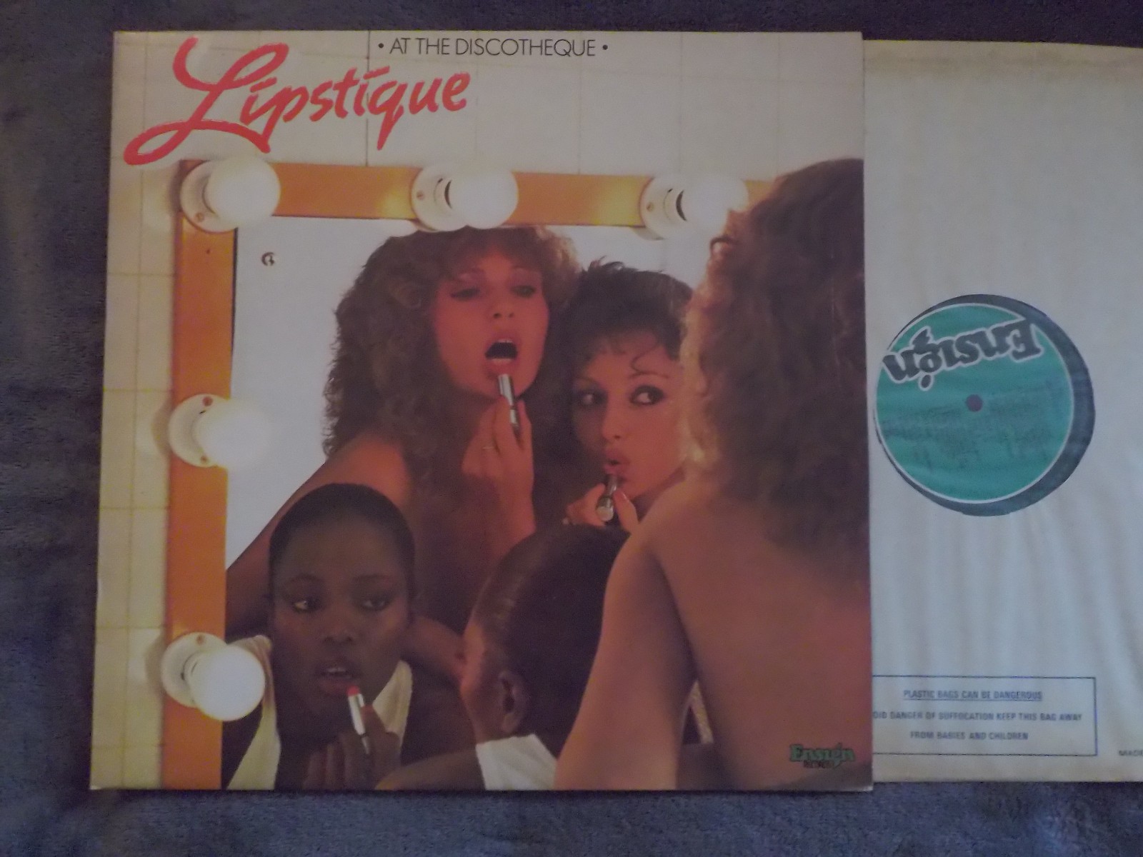 Lipstique – At the Discotheque (Ensign Records, ENGY 2, UK, 1978)