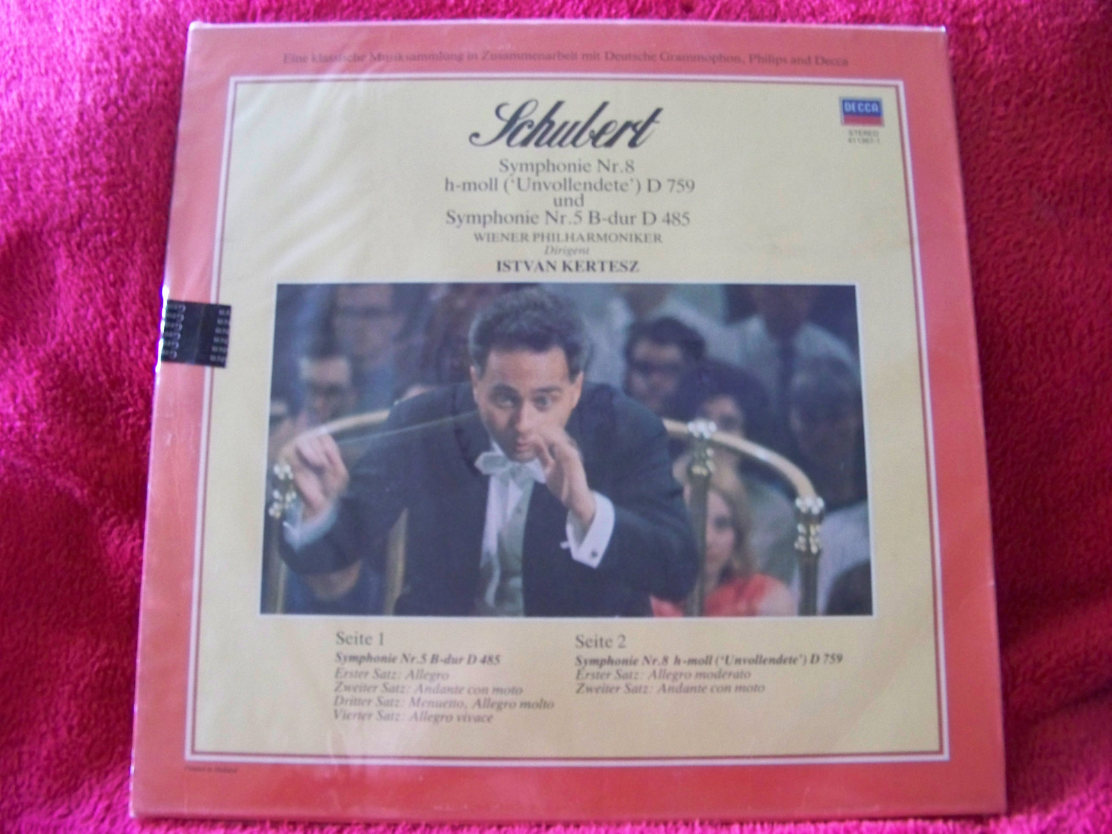 Grosse Komponisten und ihre Musik – Schubert No. 5 (LP mit Buch, Decca), Bild 2