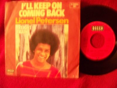 Lionel Petersen – I'll keep on coming back / Freight train (Decca, 6.12052)