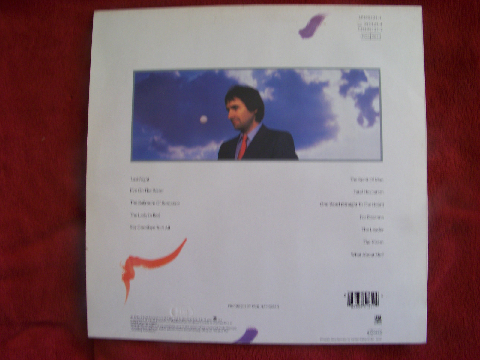 Chris De Burgh – Into the light (LP, A&M Records, 1986), Bild 2