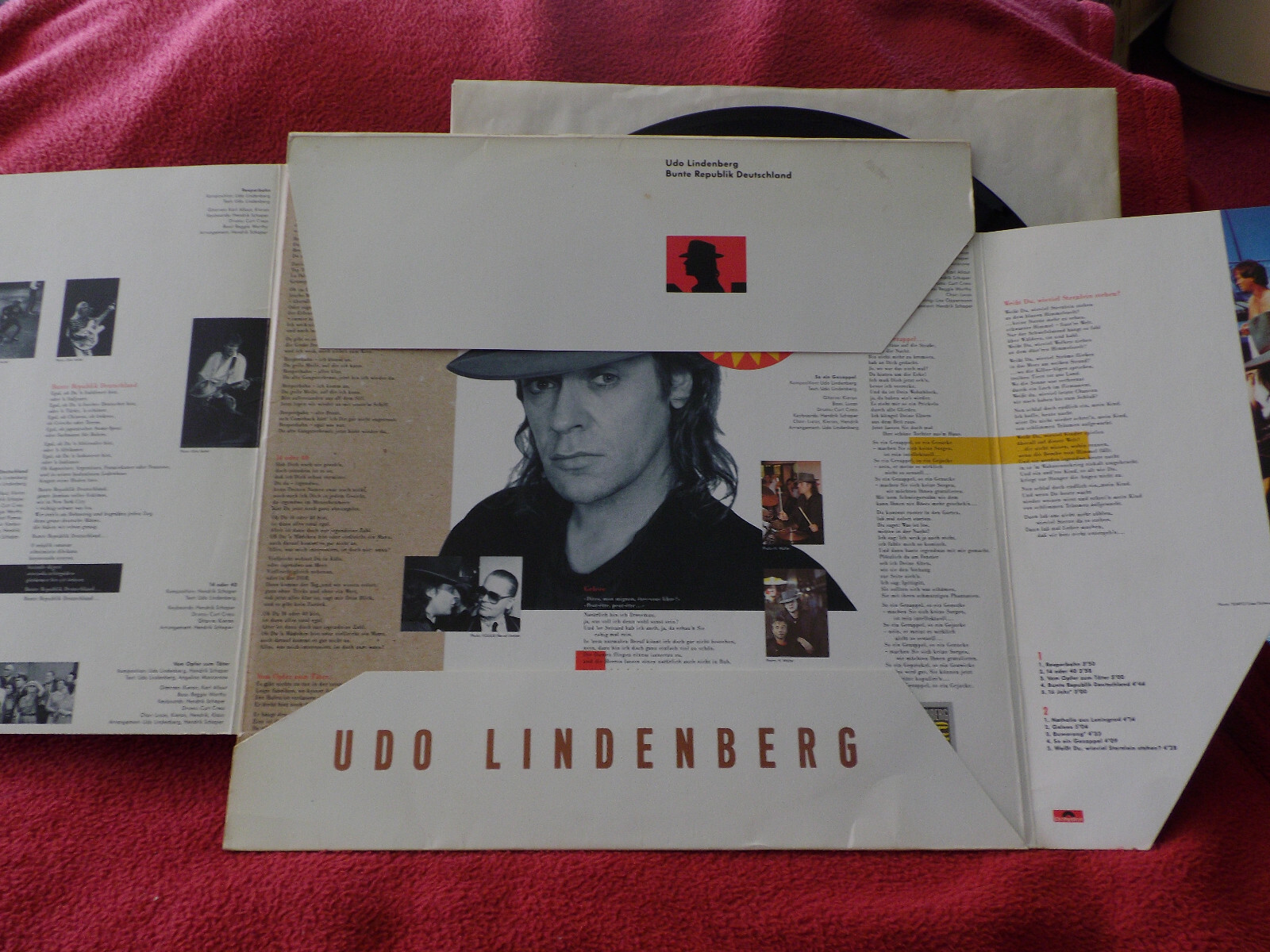 Udo Lindenberg – Bunte Republik Deutschland (Polydor, LP, 1989), Bild 2