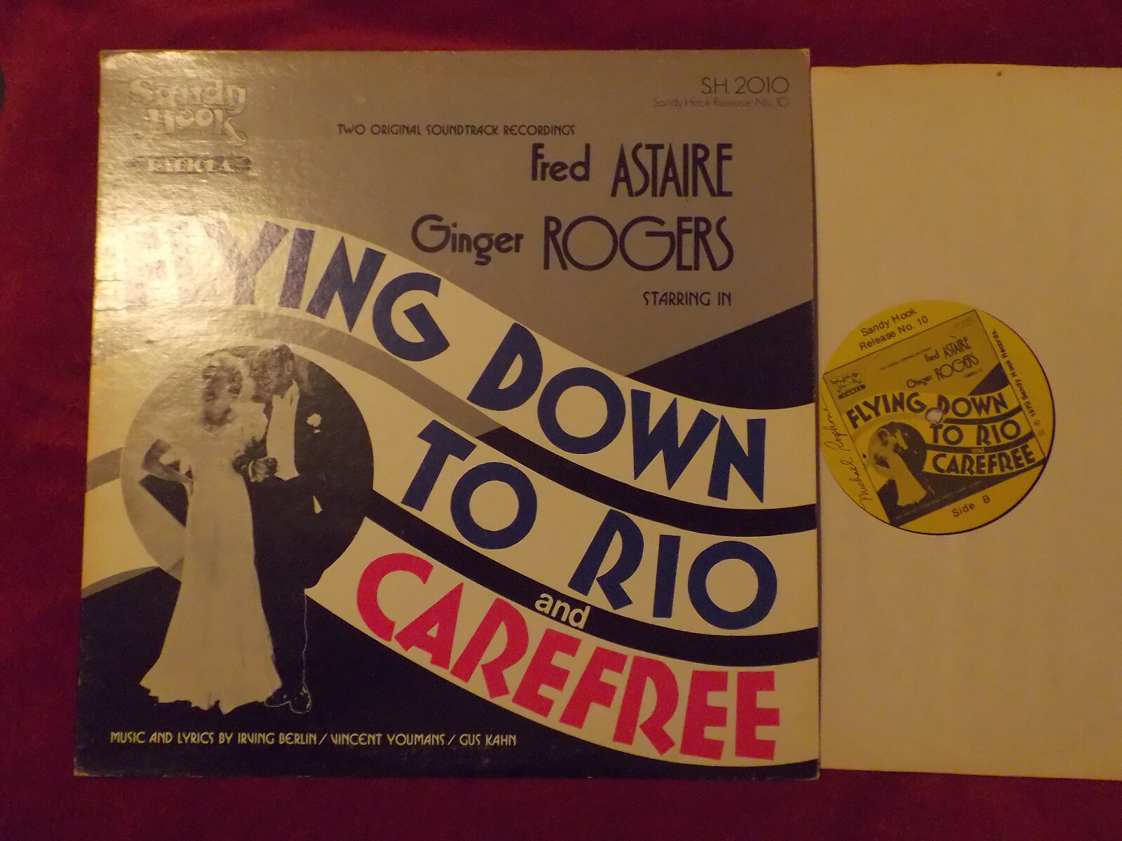Fred Astaire & Ginger Rogers – Flying Down to Rio & Carefree (LP)