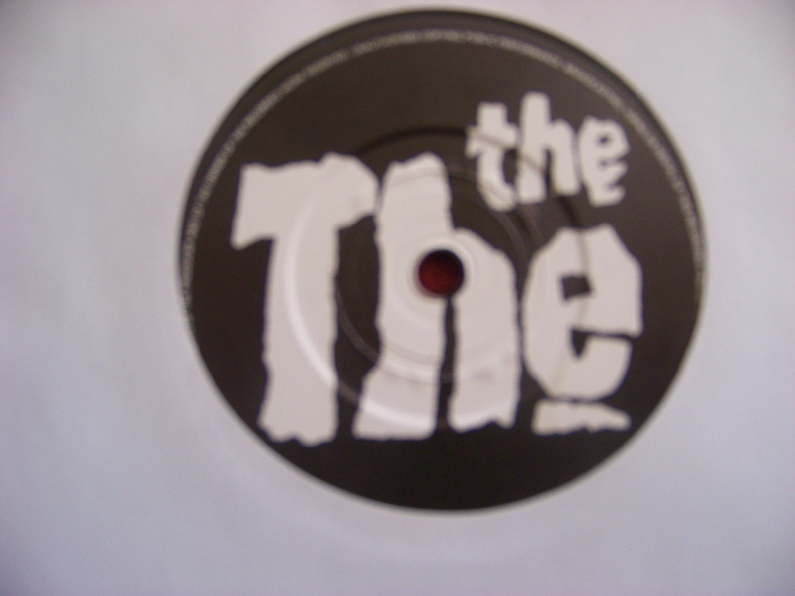 The The – Slow train to dawn / Harbour lights · 7″-Single · TENSE 1, Bild 2