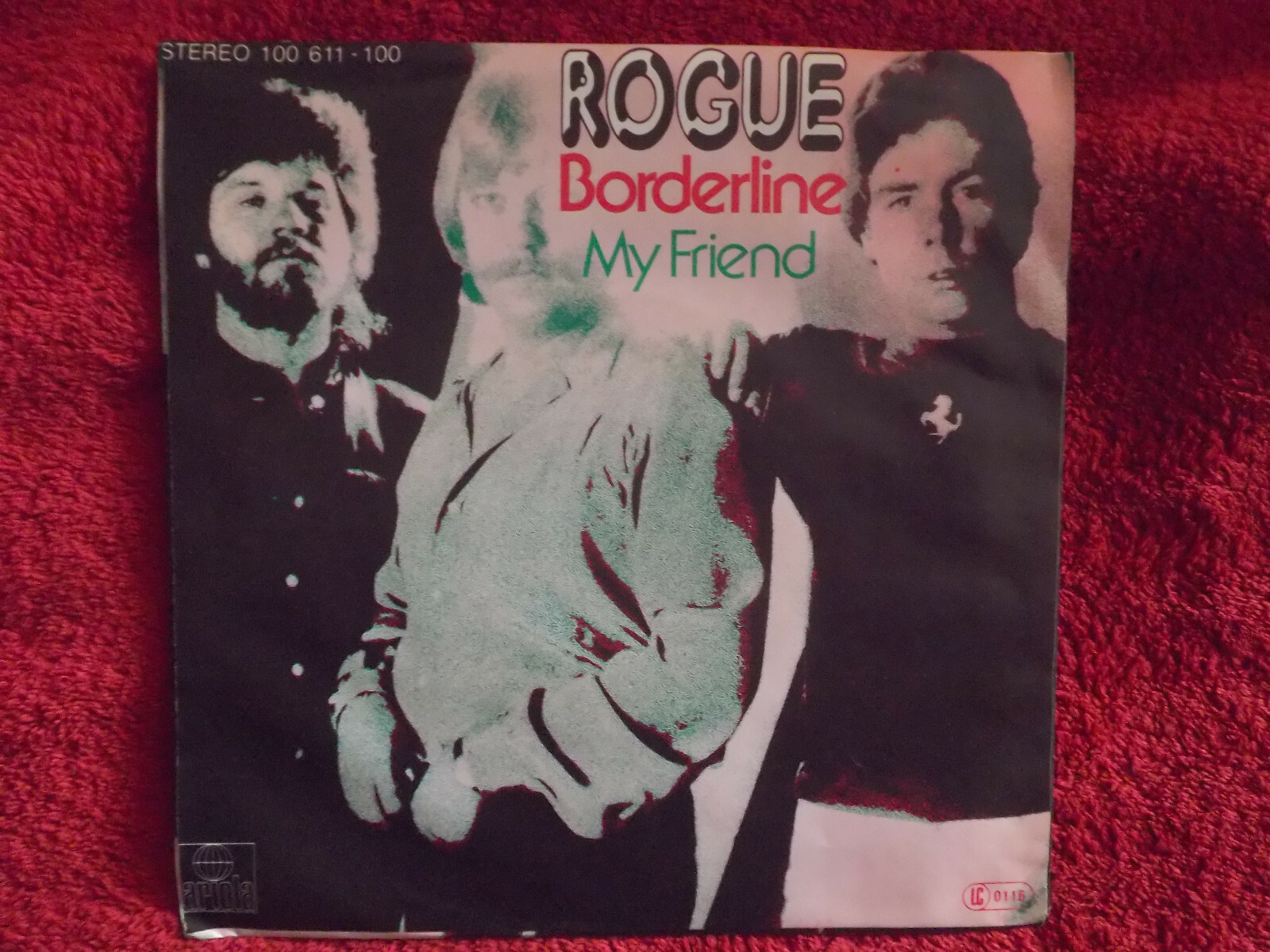 Rogue – Borderline / My Friend (Ariola 7″-Single, 1979), Bild 3