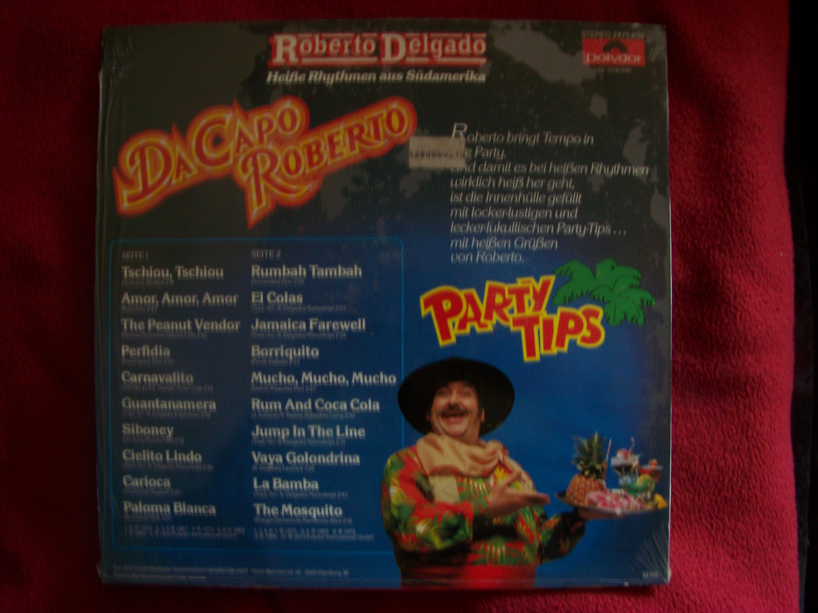 Roberto Delgado – Da capo Roberto | Polydor 2475 635, LP, Bild 2