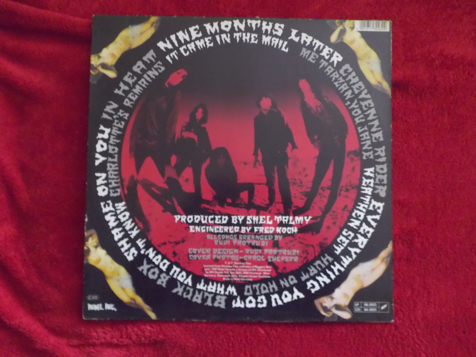 The Fuzztones – In Heat | LP, Rebel Records, 1989, Bild 2