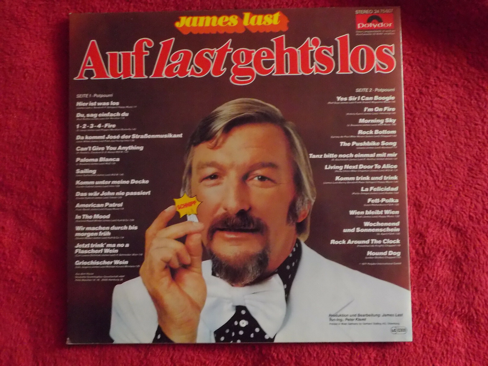 James Last – Auf last geht´s los (LP, Polydor, 1972), Bild 2