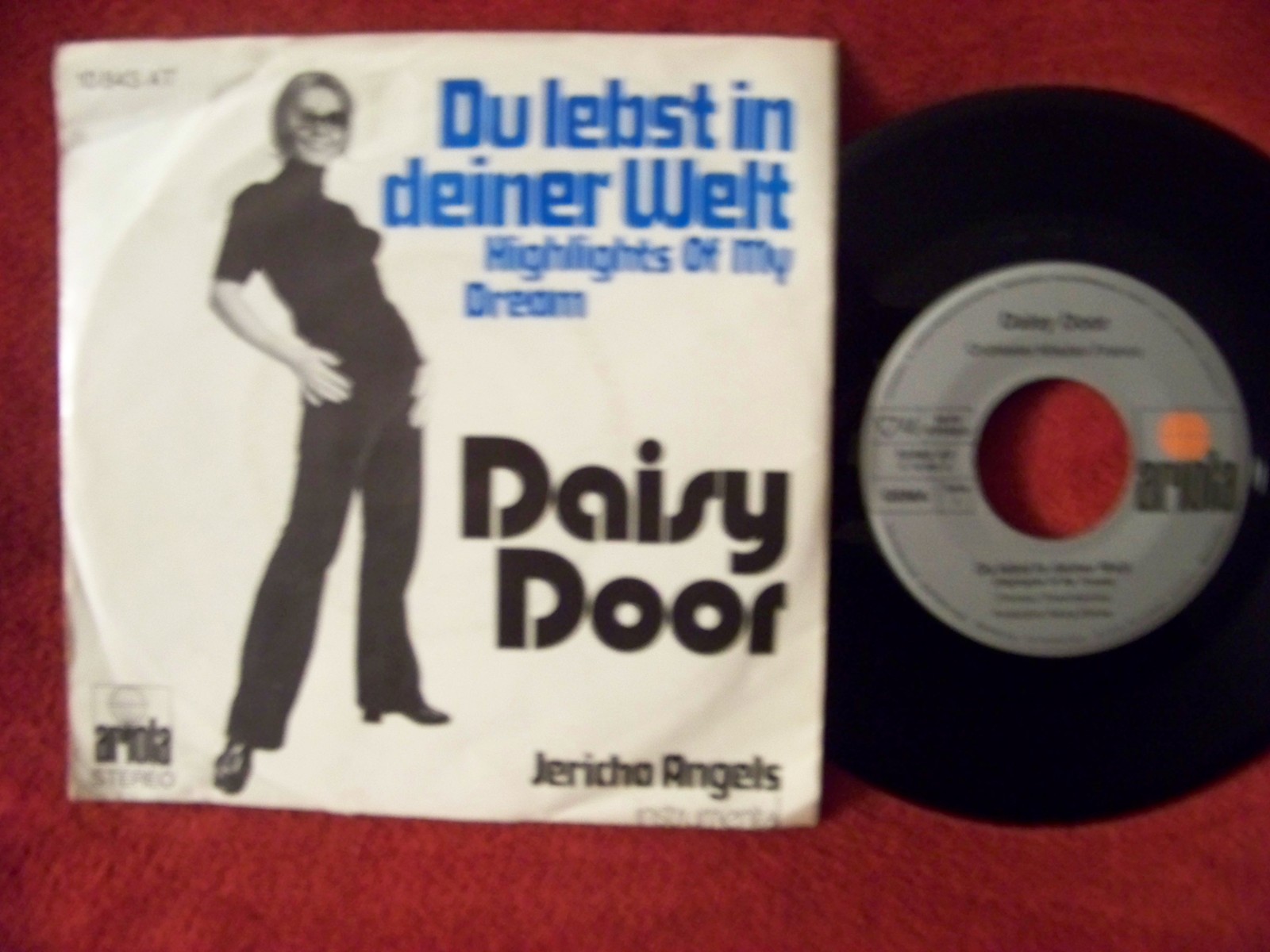 Daisy Door – Du lebst in deiner Welt / Jericho angels (Single)