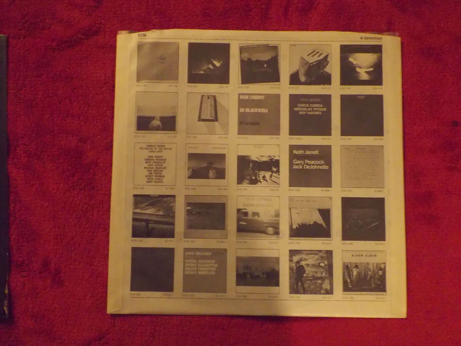 Keith Jarrett – Works | ECM Records ECM 825425-1, LP, Deutschland 1985, Bild 3
