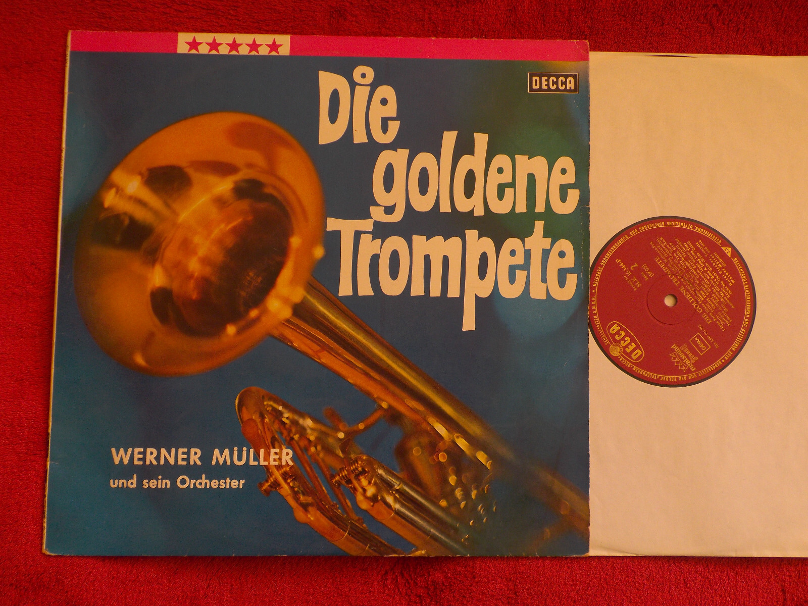Werner Müller – Die goldene Trompete | Decca LP, SLK 16 344-P