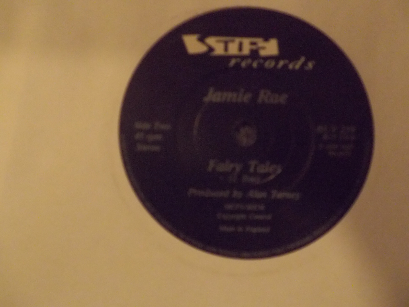 Jamie Rae – Pretty one / Fairy tales (UK-Single, 1985), Bild 2