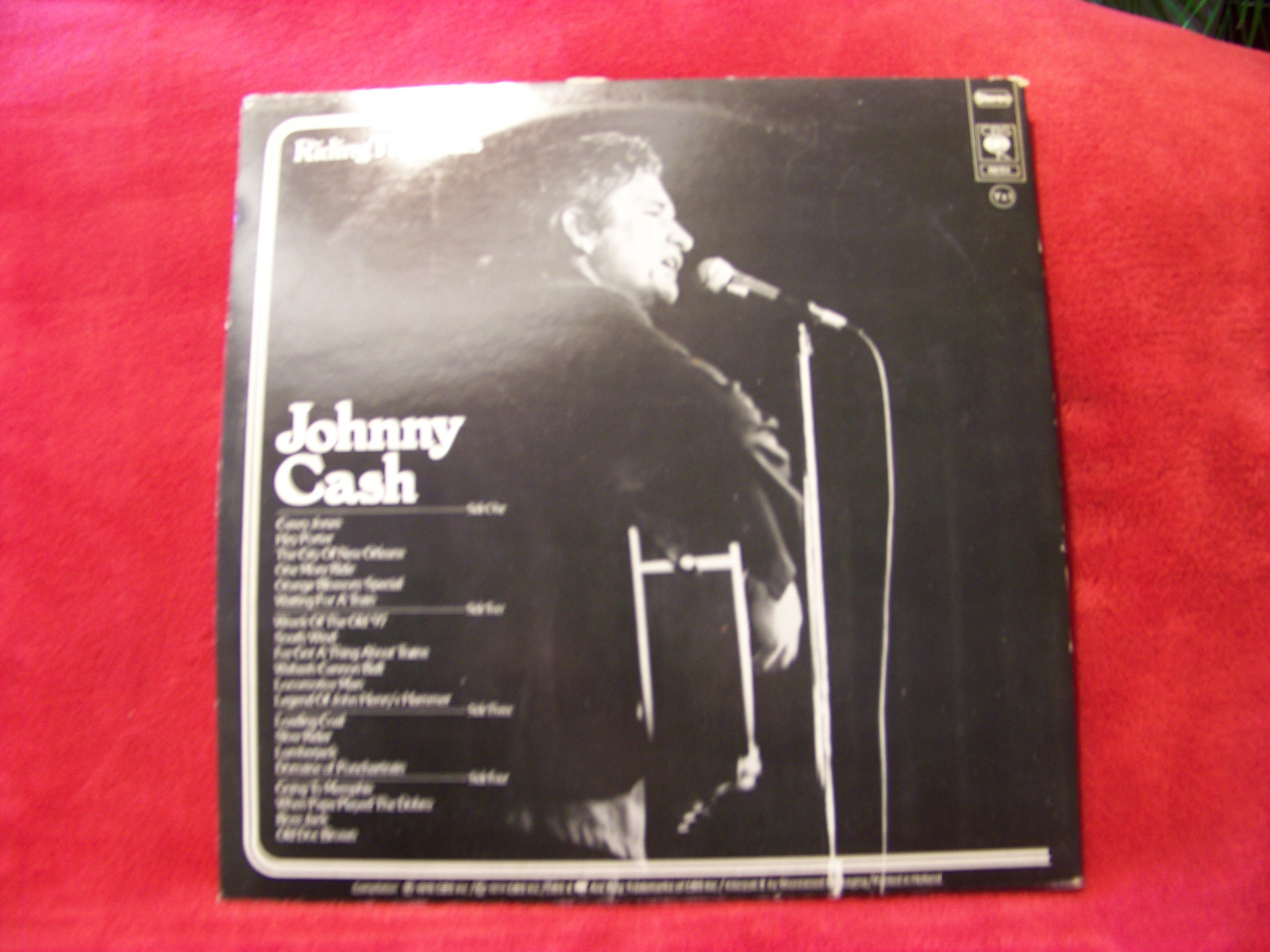 Johnny Cash – Riding the Rails | CBS Records 88153 | Doppel-LP, Niederlande 1976, Bild 3
