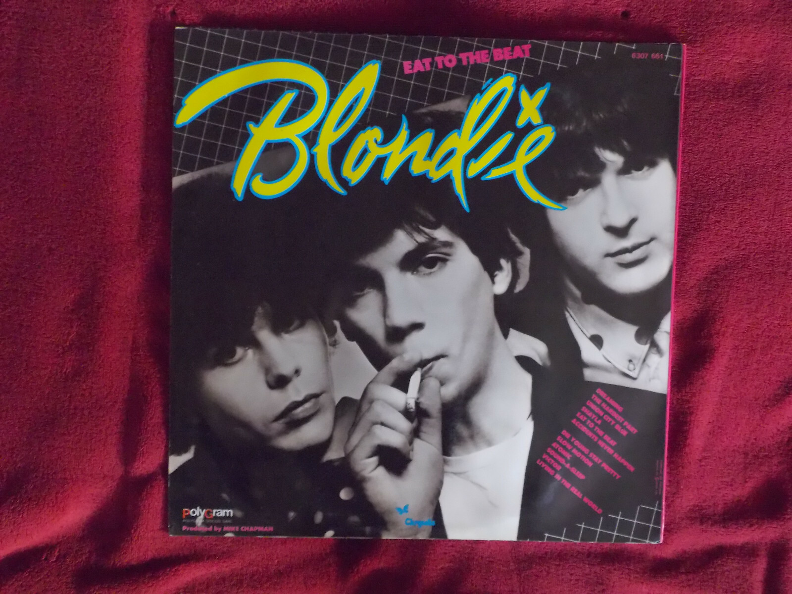 Blondie – Eat to the Beat (LP, Chrysalis Records, Portugal, 1978), Bild 2