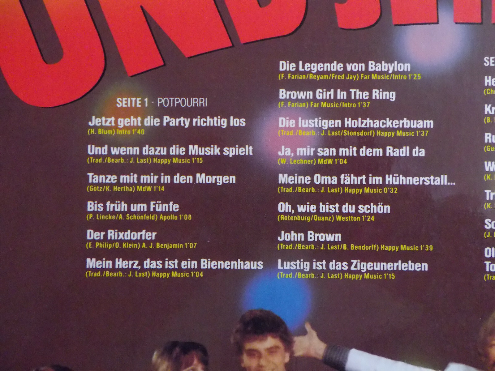 James Last – Und jetzt alle | Polydor LP, 1978, Bild 3