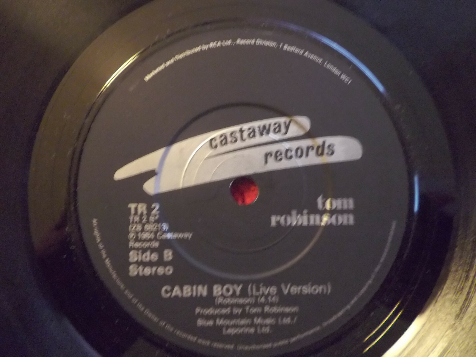 Tom Robinson – Rikki don´t lose that number / Cabin boy (7-Inch-Single), Bild 2
