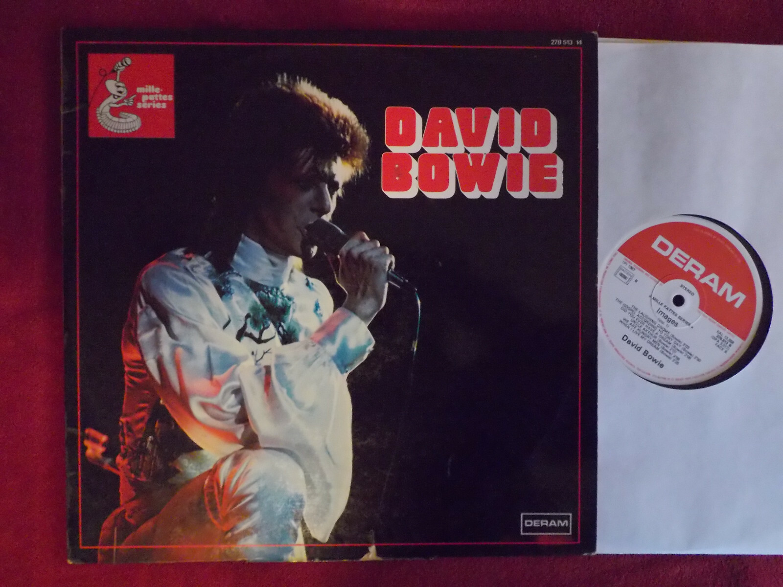 David Bowie – David Bowie | Französische Deram-Doppel-LP