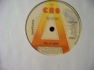 Santana – Well All Right / Wham! | CBS Records, S CBS 6755, Promo-Single