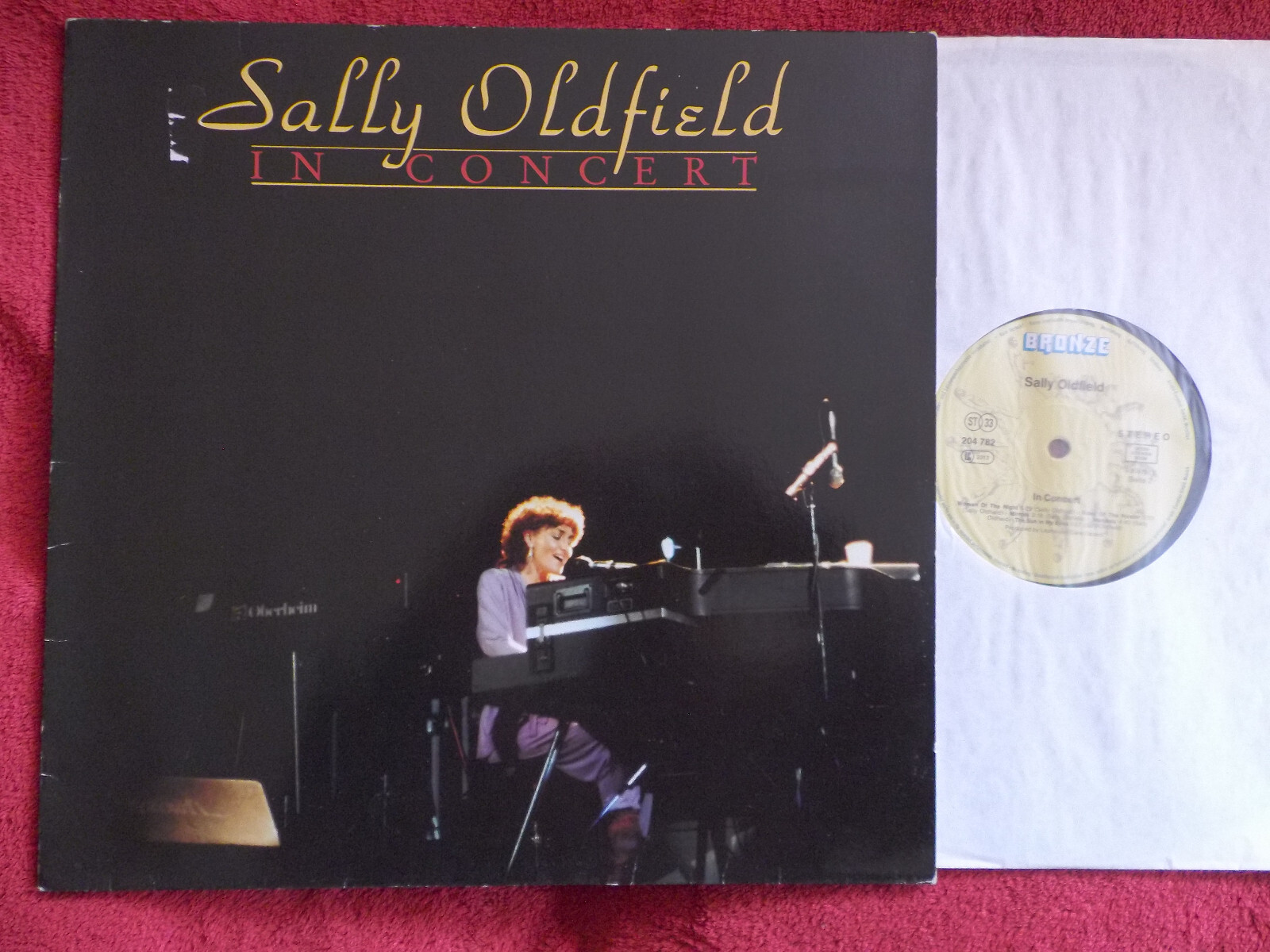 Sally Oldfield – In concert | Bronze Records LP