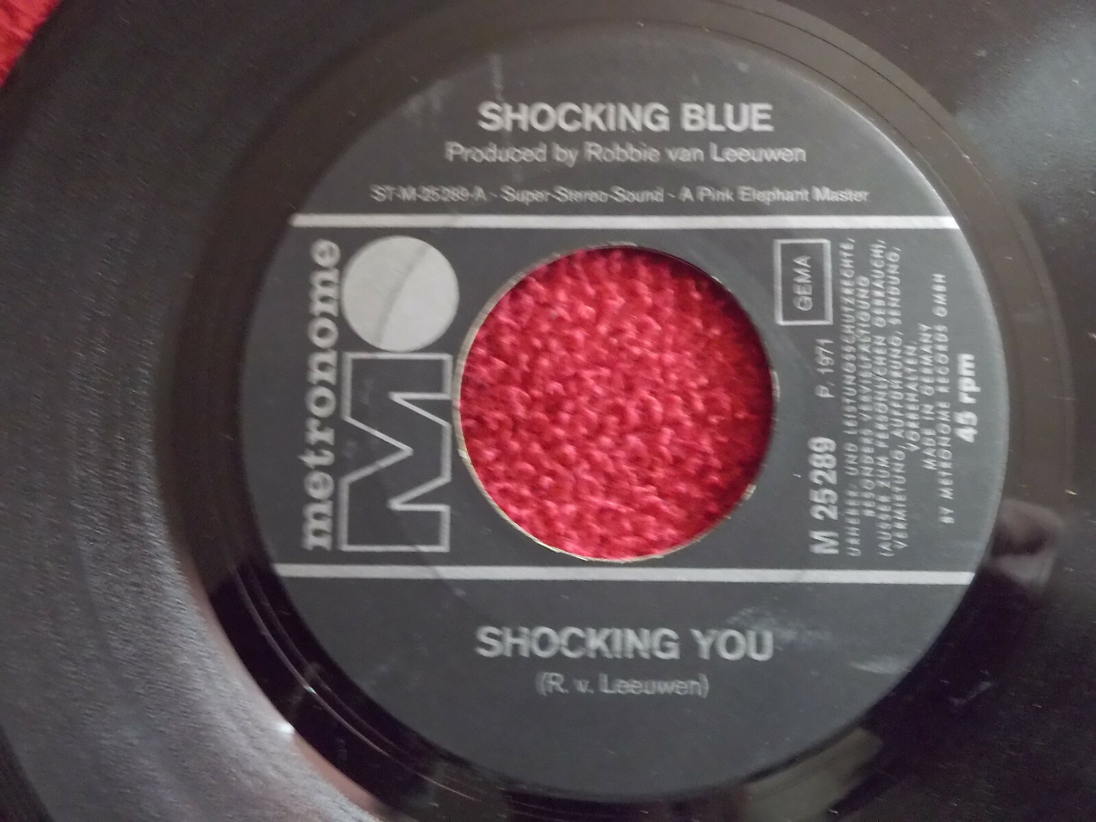 Shocking Blue – Shocking you / Waterloo | Metronome Records, Single, 1971