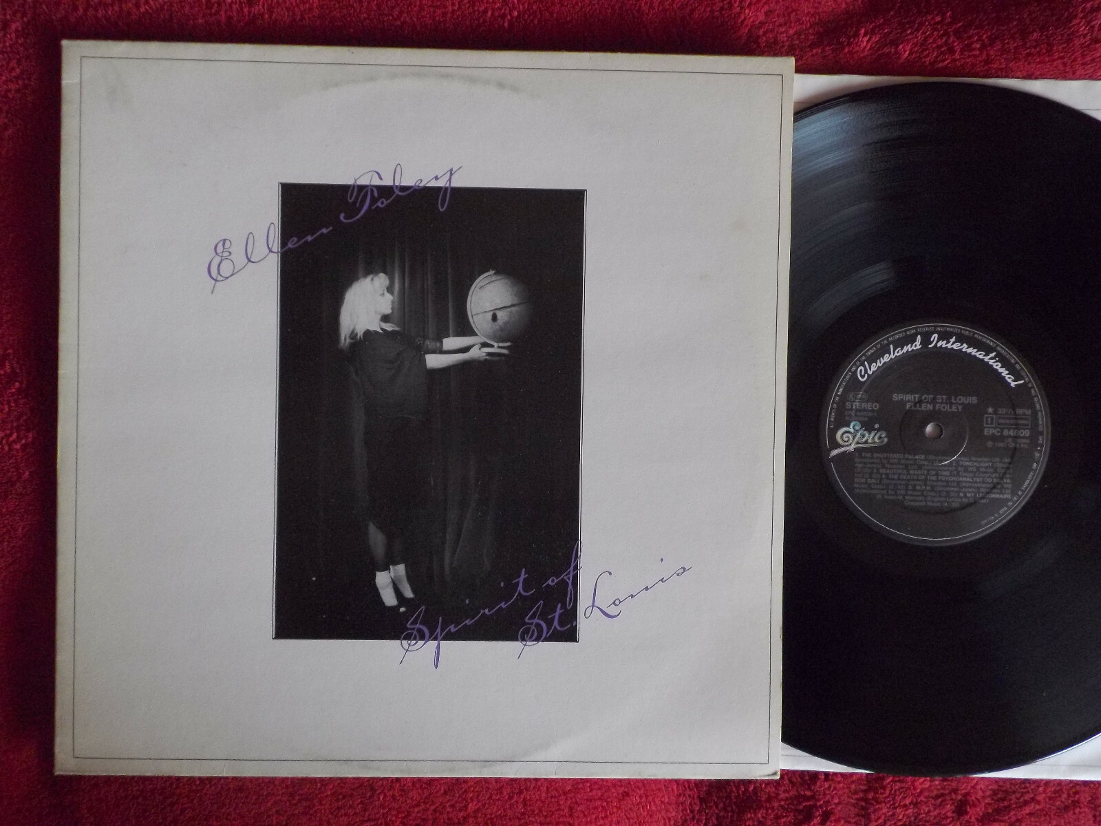 Ellen Foley – Spirit of St. Louis (LP, 1981)