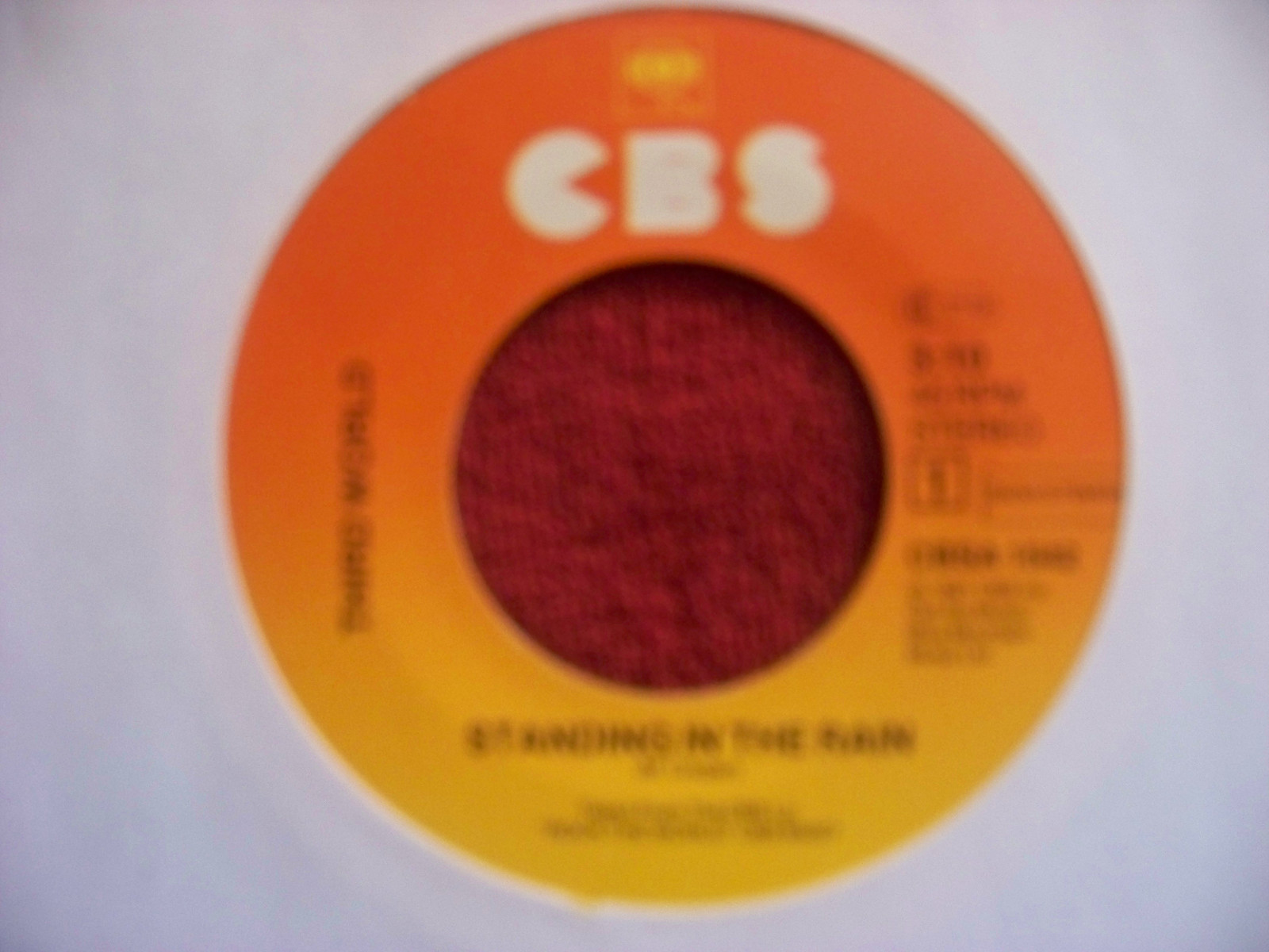 Third World – Standing in the Rain / Dubb Music, CBS Records, CBSA 1542, 1981