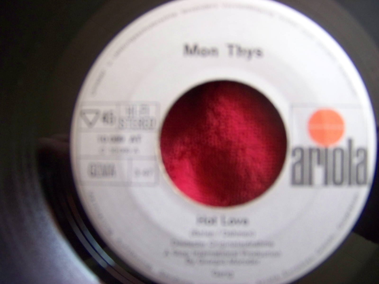Mon Thys – Hot Love / Stop Stop Stop · deutsche Coverversion von T. Rex