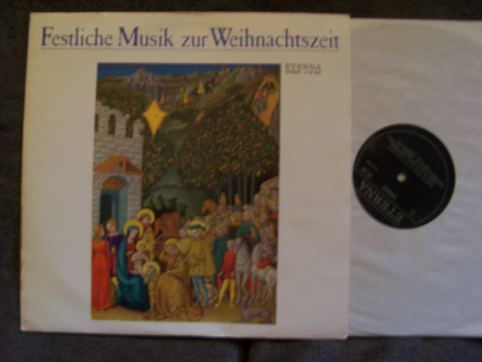Various – Festliche Musik zur Weihnachtszeit (Eterna Records, LP)