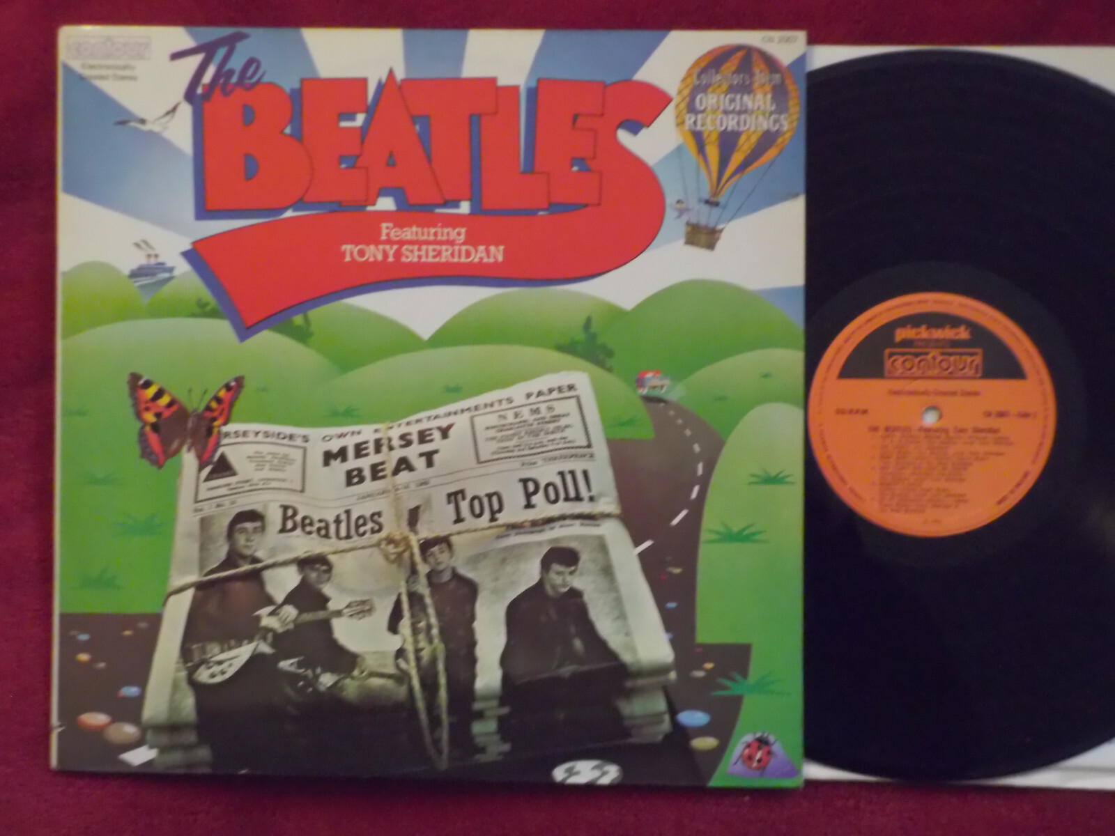 The Beatles featuring Tony Sheridan – LP, Pickwick / Contour Records