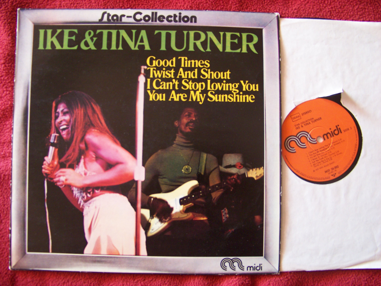 Ike & Tina Turner – Star-Collection | Midi / WEA, MID 26 002 (1972)
