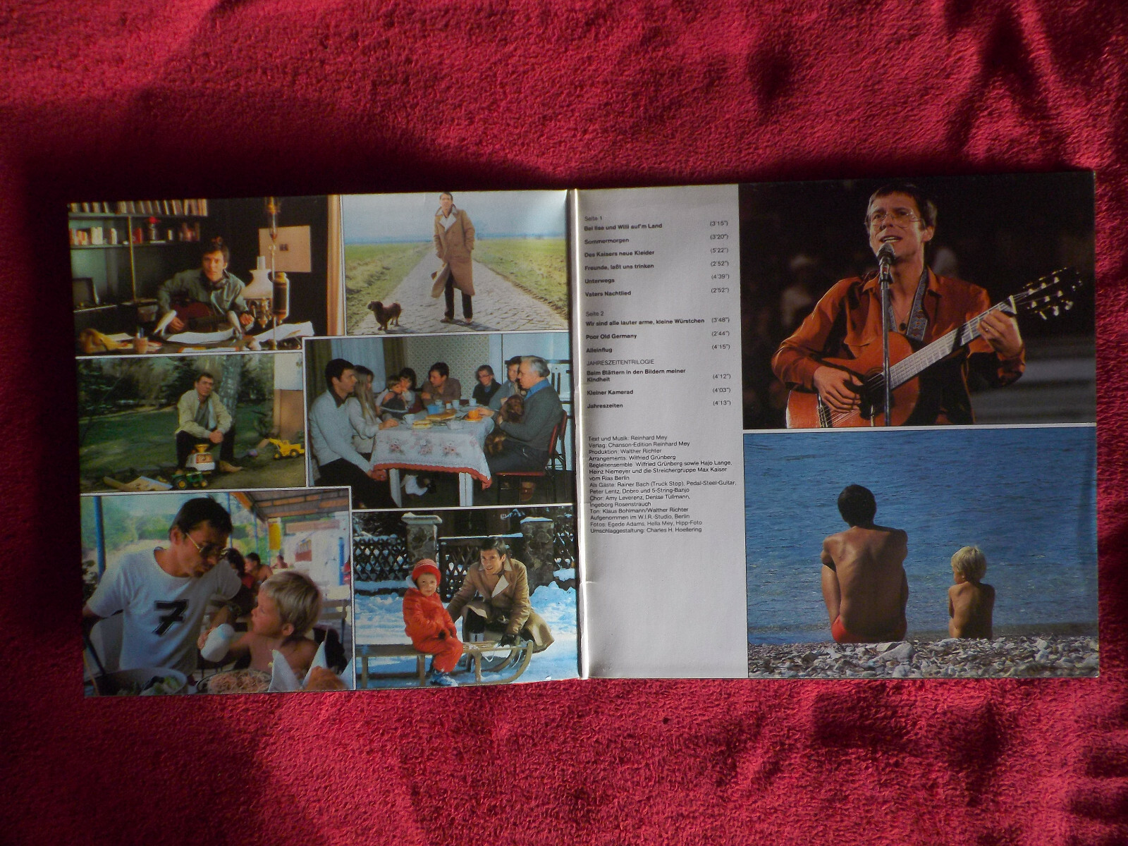 Reinhard Mey – Jahreszeiten | Intercord Records INT 160.139, LP (1980), Bild 3