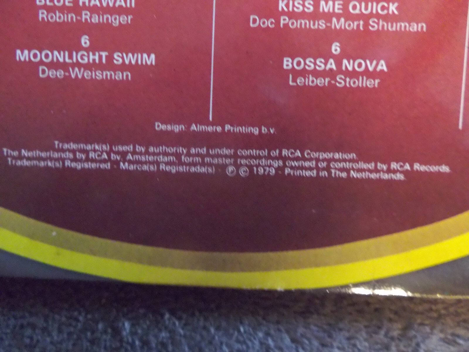 Elvis Presley – Elvis King of the 60´s | RCA Records, niederländische Doppel-LP, 1979, Bild 6