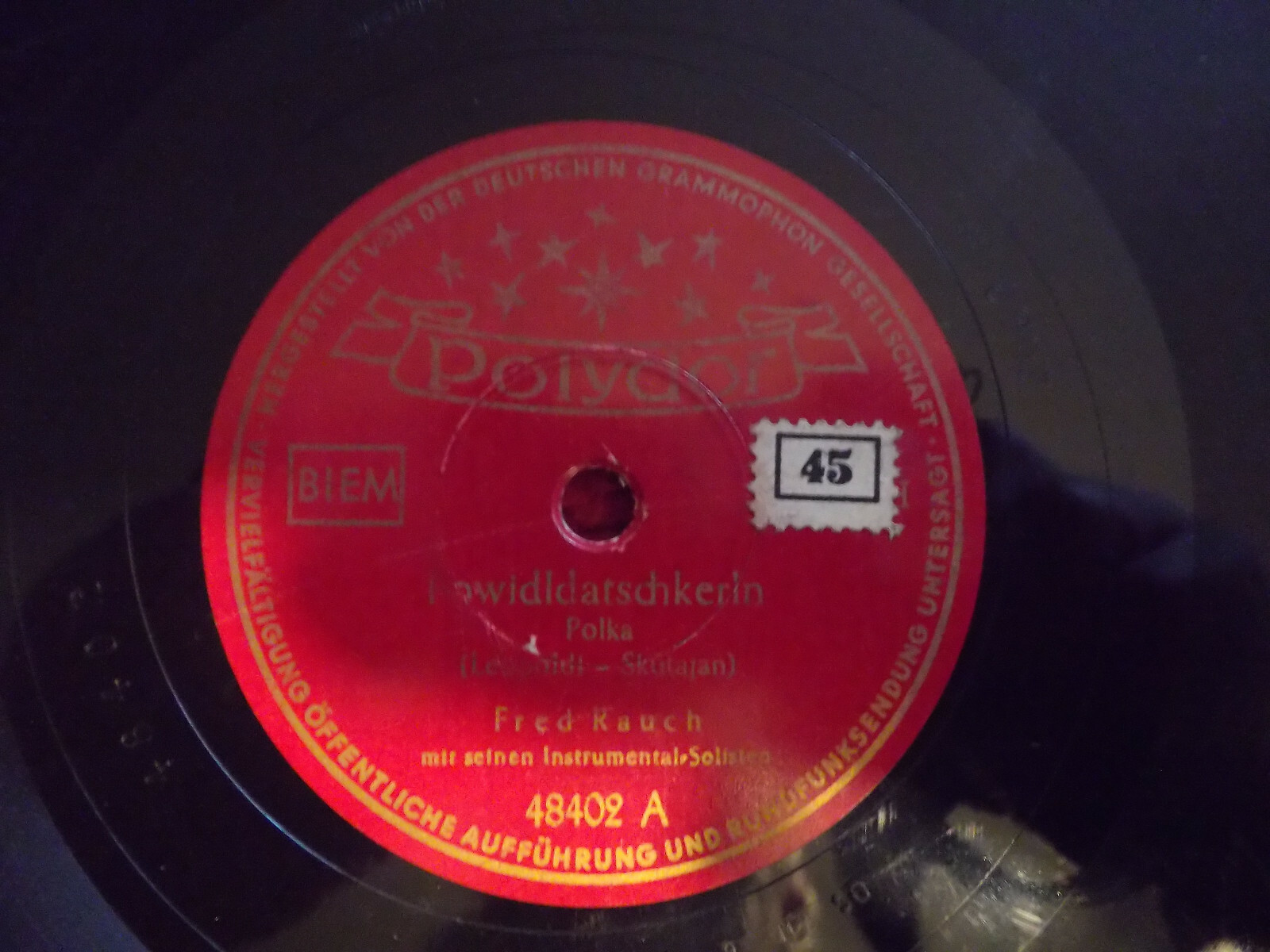 Fred Rauch – Powidldatschkerin / Techtelmechtel-Polka