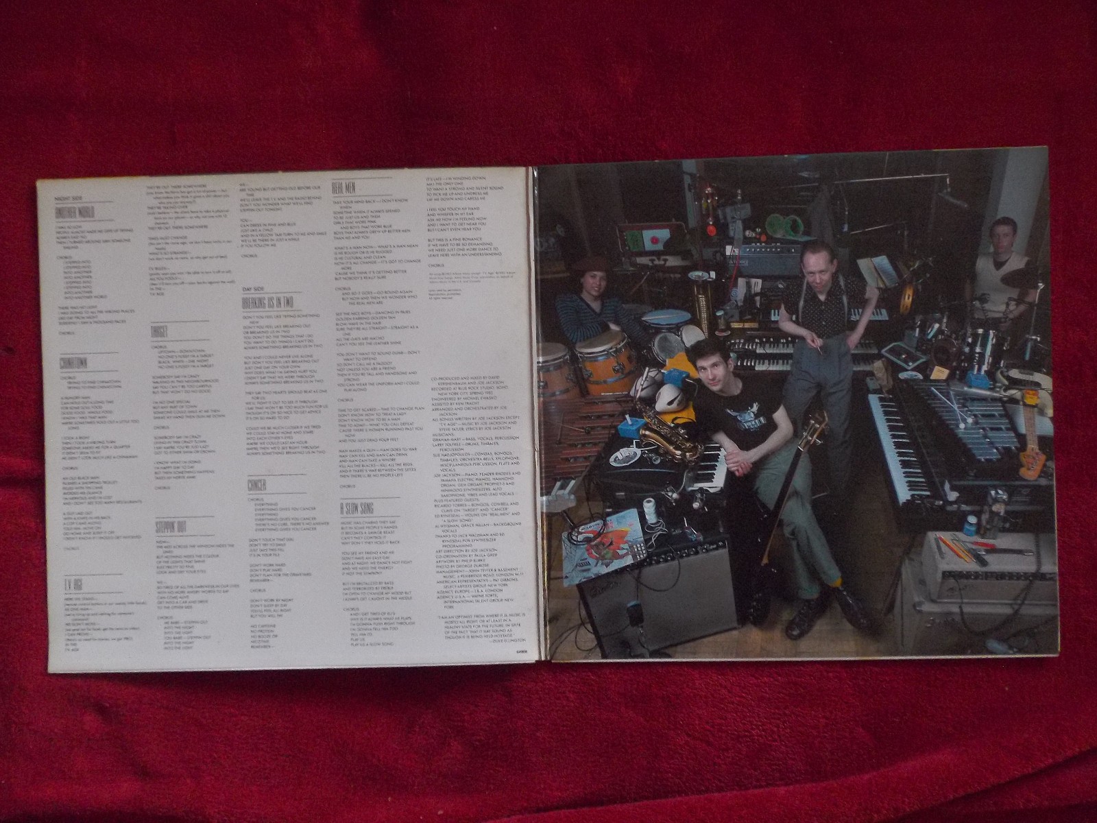 Joe Jackson – Night and Day (A&M Records, AMLH 64906, Niederlande, 1982), Bild 4