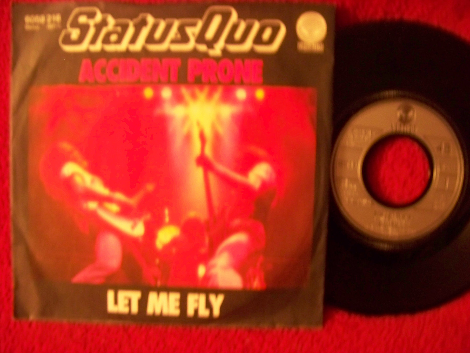 Status Quo – Accident Prone / Let Me Fly (7″-Single, Vertigo, 1978)