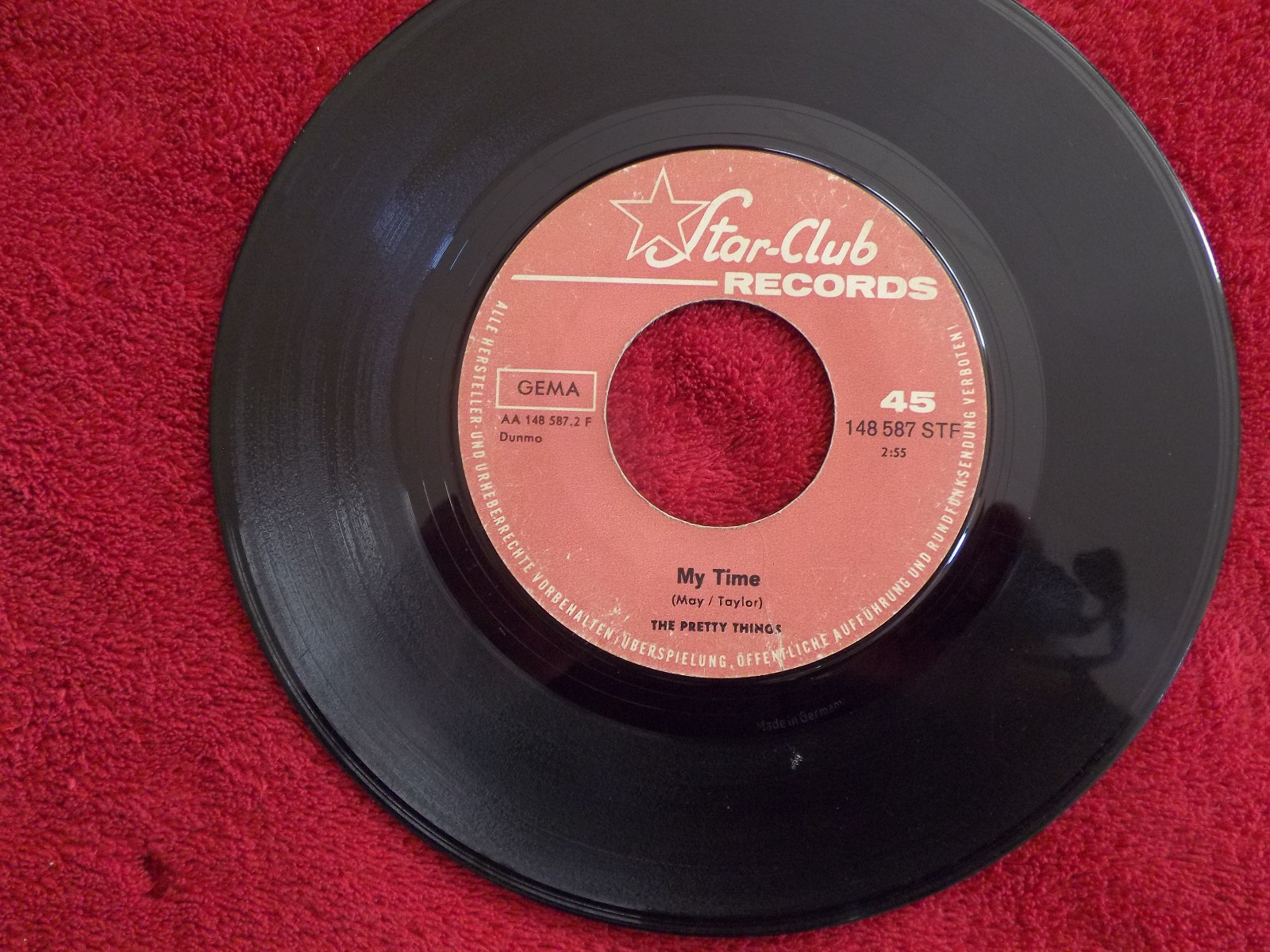 The Pretty Things – Children / My time | deutsche 7-Inch-Single, Bild 2