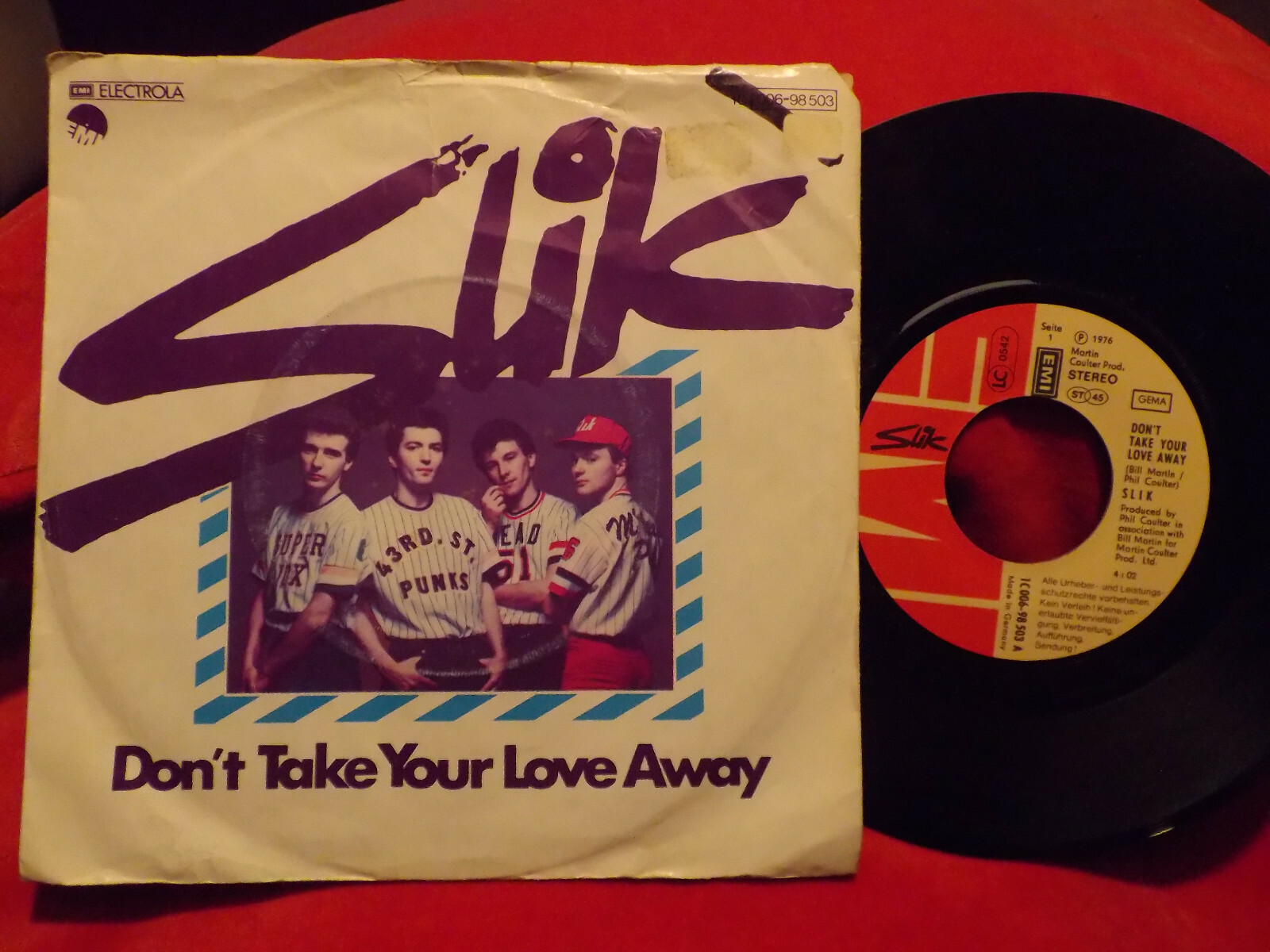 Slik – Don´t take your love away / This side up (Single, 1976)