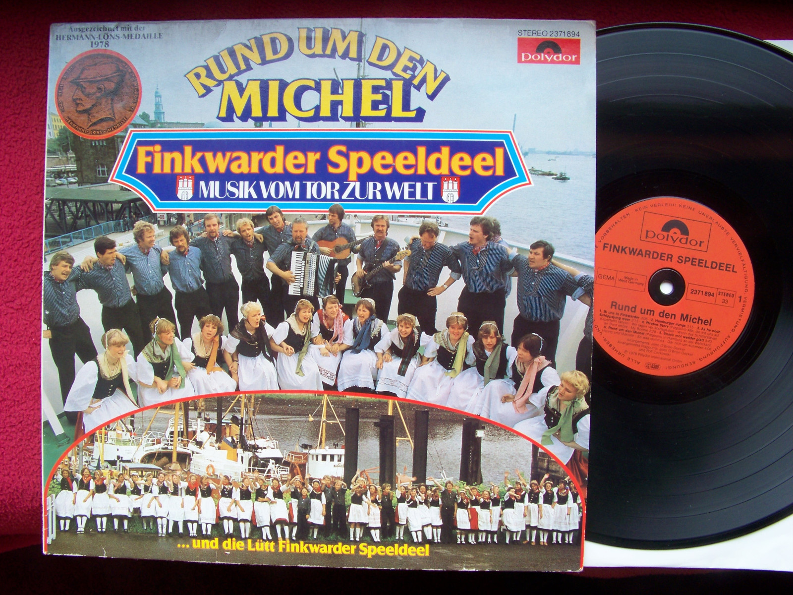 Finkwarder Speeldeel – Rund um den Michel | Polydor LP, 1978