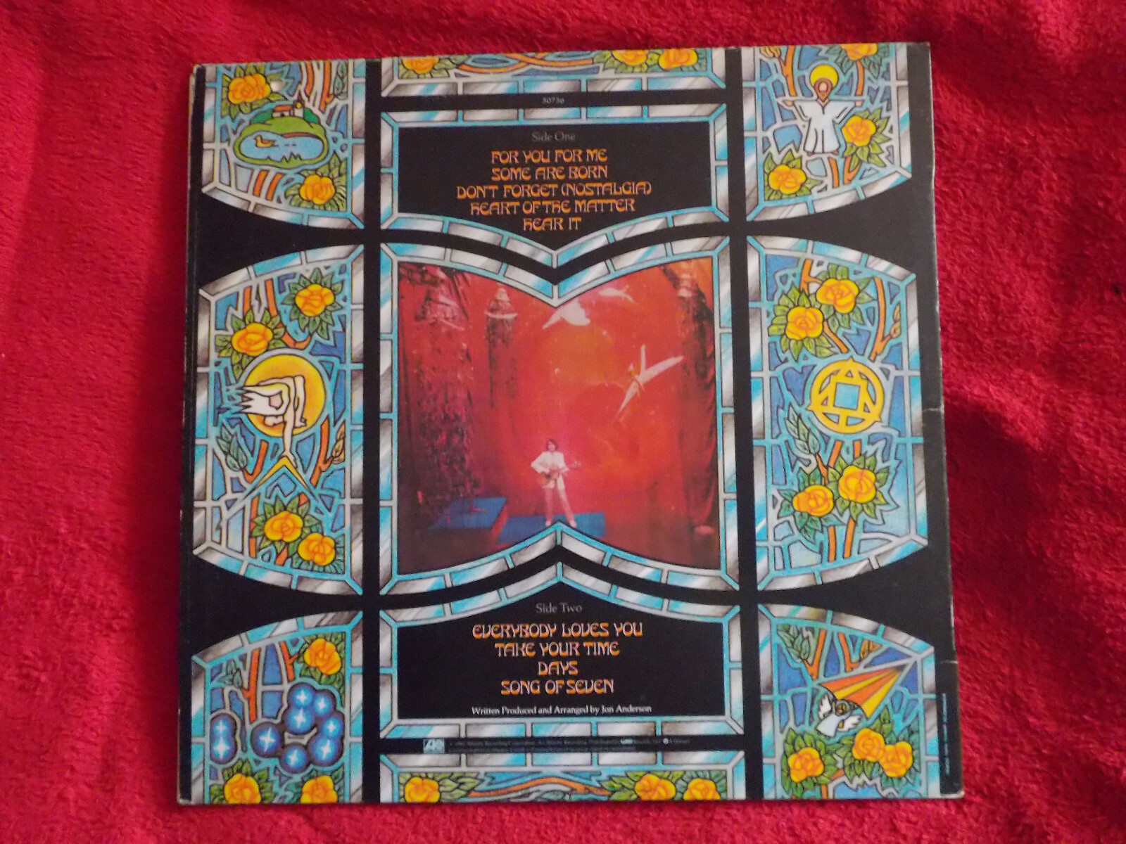 Jon Anderson – Song of seven | Atlantic Records, LP, Bild 2