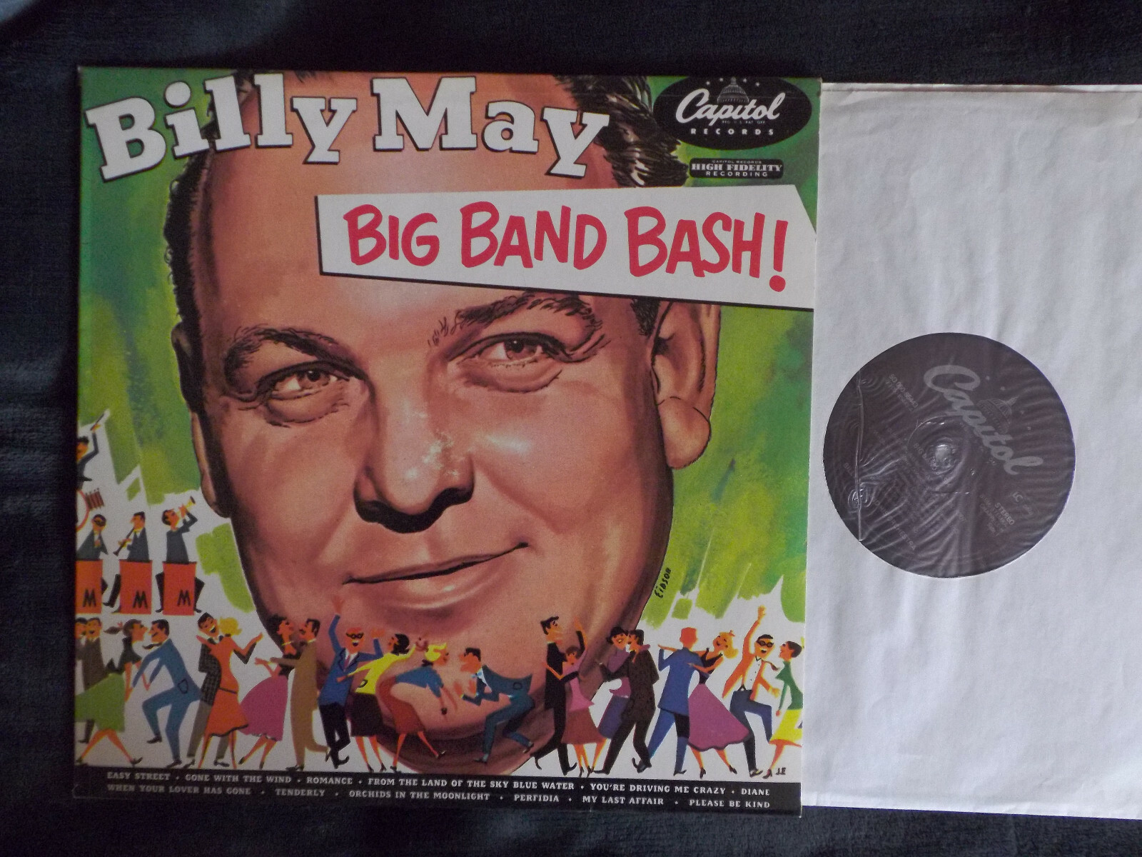Billy May – Big Band bash ! | Capitol Records LP, Niederlande