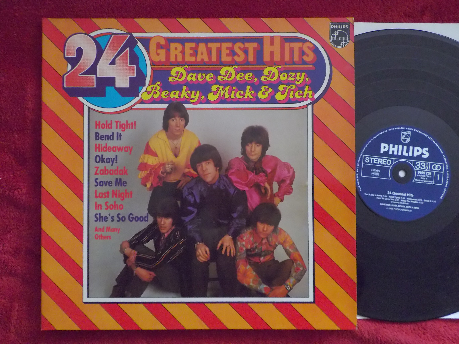 Dave Dee, Dozy, Beaky, Mick & Tich – 24 Greatest Hits | Philips Double LP