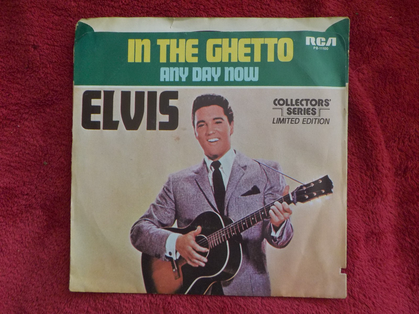 Elvis Presley – In the ghetto / Any day now | RCA Records PB - 11100, US, 1977, Bild 2