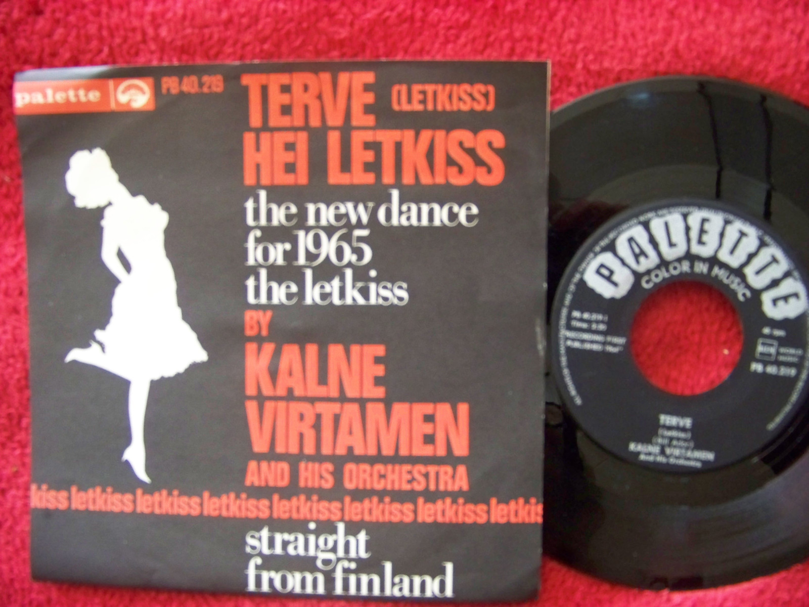 Kalne Virtamen – Terve / Hei letkiss (Palette Records, PB 40.219)
