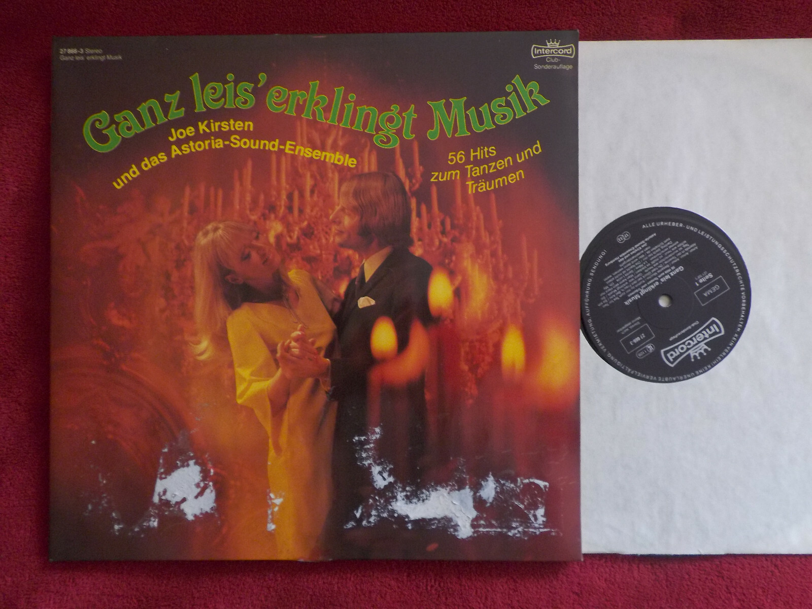 Joe Kirsten und das Astoria-Sound-Ensemble – Ganz leis´ erklingt Musik (Doppel-LP)